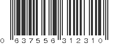 UPC 637556312310