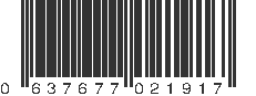 UPC 637677021917