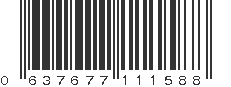 UPC 637677111588