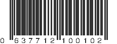 UPC 637712100102