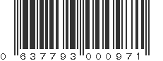 UPC 637793000971