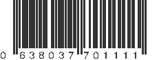 UPC 638037701111