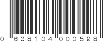 UPC 638104000598