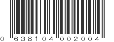 UPC 638104002004