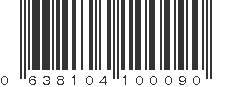 UPC 638104100090