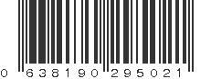 UPC 638190295021