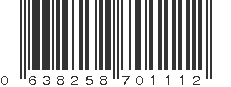 UPC 638258701112