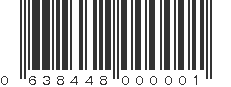 UPC 638448000001