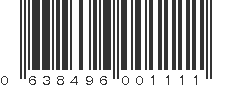 UPC 638496001111