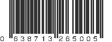 UPC 638713265005