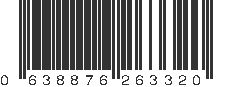 UPC 638876263320