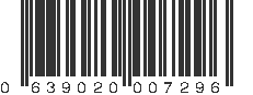 UPC 639020007296