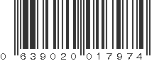 UPC 639020017974