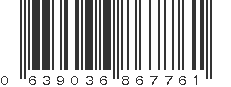 UPC 639036867761