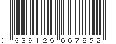 UPC 639125667852