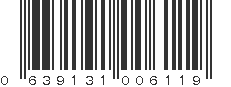 UPC 639131006119