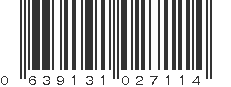 UPC 639131027114