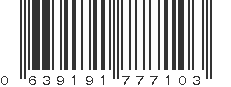 UPC 639191777103