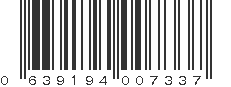 UPC 639194007337