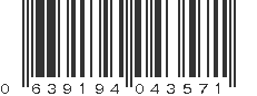 UPC 639194043571