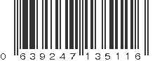 UPC 639247135116