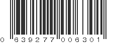 UPC 639277006301