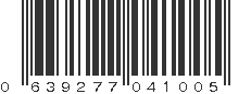UPC 639277041005