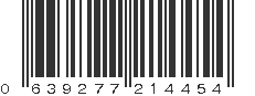 UPC 639277214454