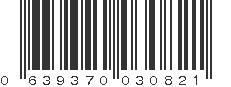 UPC 639370030821