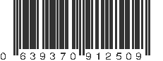 UPC 639370912509