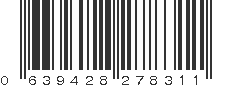 UPC 639428278311