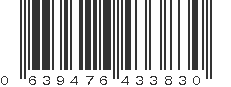 UPC 639476433830