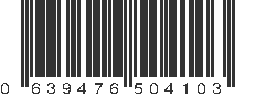 UPC 639476504103