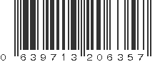 UPC 639713206357