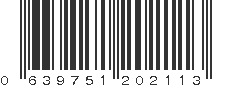 UPC 639751202113