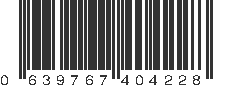 UPC 639767404228