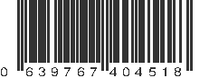 UPC 639767404518