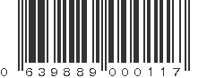 UPC 639889000117