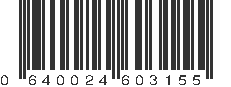 UPC 640024603155