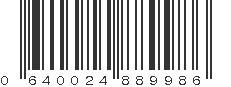 UPC 640024889986