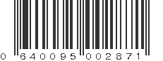 UPC 640095002871