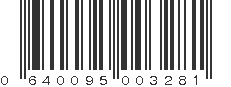 UPC 640095003281