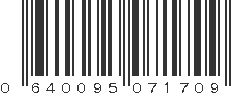 UPC 640095071709