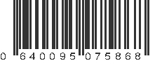 UPC 640095075868