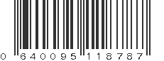 UPC 640095118787