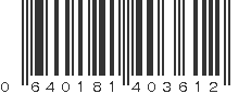 UPC 640181403612