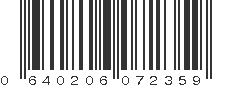 UPC 640206072359