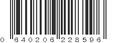 UPC 640206228596