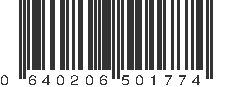 UPC 640206501774