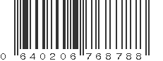 UPC 640206768788